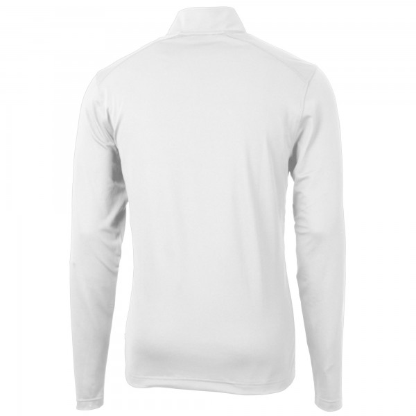 Кофта на короткой молнии Los Angeles Dodgers Cutter & Buck Virtue Eco Pique Recycled - White
