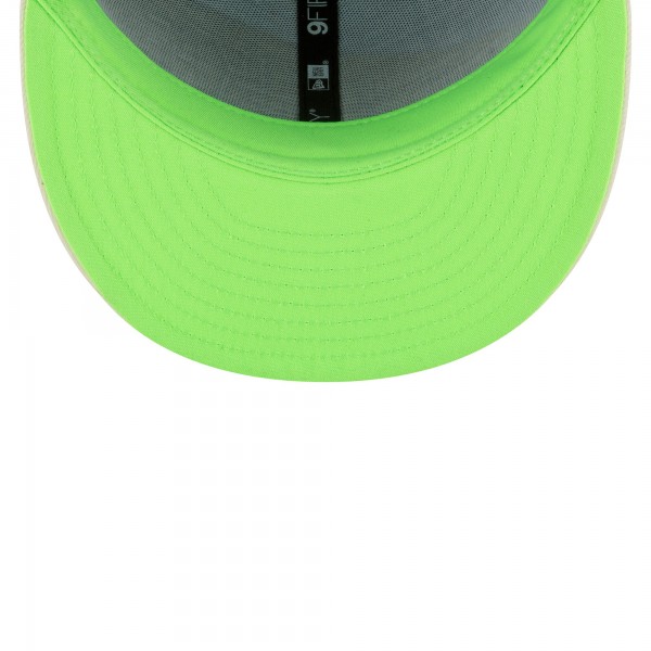 Бейсболка Milwaukee Bucks New Era Youth 2023/24 City Edition 9FIFTY - Blue/Cream