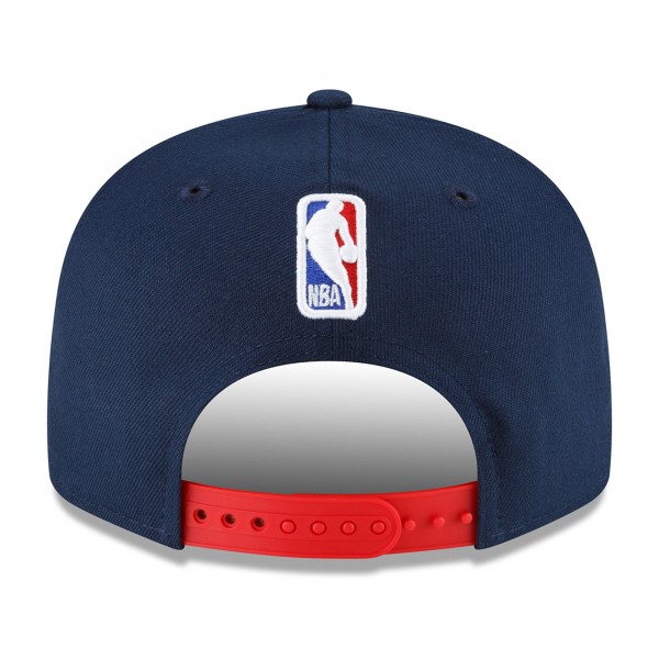 Бейсболка Philadelphia 76ers New Era Youth 2023/24 City Edition 9FIFTY - Navy