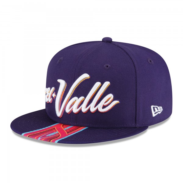 Бейсболка Phoenix Suns New Era Youth 2023/24 City Edition 9FIFTY - Purple