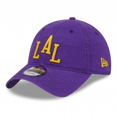 Бейсболка Los Angeles Lakers New Era 2023/24 City Edition 9TWENTY - Purple
