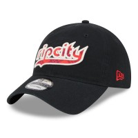 Бейсболка Portland Trail Blazers New Era 2023/24 City Edition 9TWENTY - Black