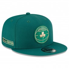 Бейсболка Boston Celtics New Era 2023/24 City Edition Alternate 9FIFTY Snapback Adjustable - Kelly Green