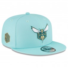 Бейсболка Charlotte Hornets New Era 2023/24 City Edition Alternate 9FIFTY - Turquoise