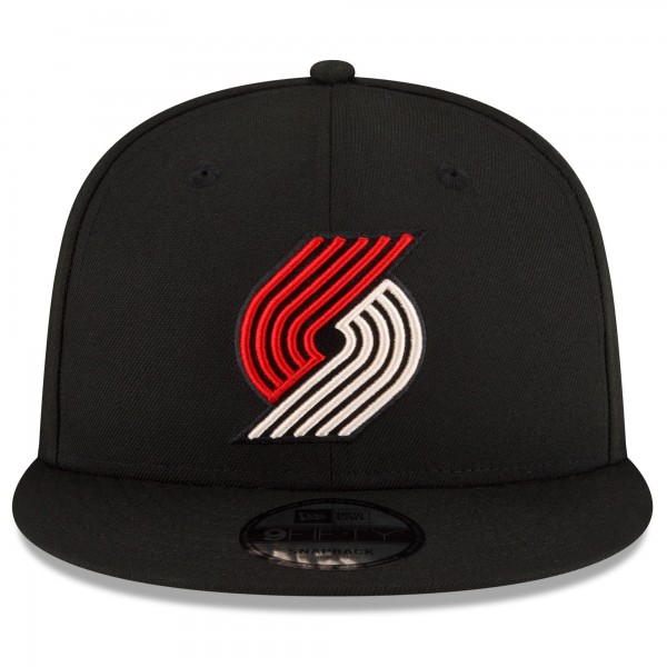 Бейсболка Portland Trail Blazers New Era 2023/24 City Edition Alternate 9FIFTY - Black