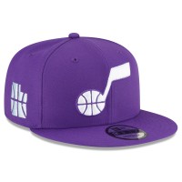 Бейсболка Utah Jazz New Era 2023/24 City Edition Alternate 9FIFTY - Purple