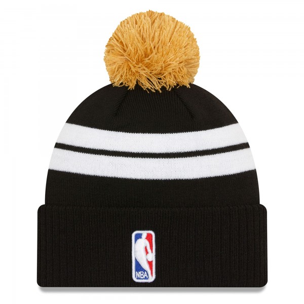 Шапка с помпоном Memphis Grizzlies New Era 2023/24 City Edition Cuffed - Black