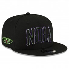 Бейсболка New Orleans Pelicans New Era 2023/24 City Edition 9FIFTY - Black