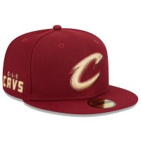 Бейсболка Cleveland Cavaliers New Era 2023/24 City Edition Alternate 59FIFTY - Wine