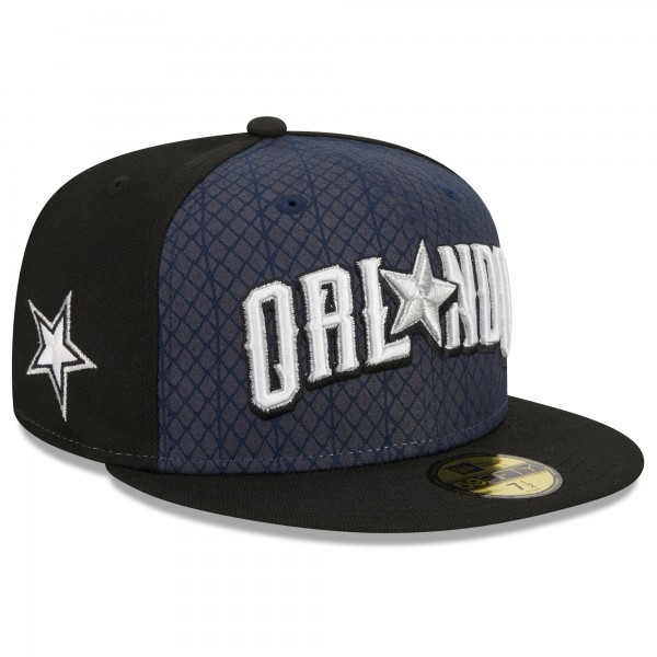 Бейсболка Orlando Magic New Era 2023/24 City Edition 59FIFTY - Navy/Black