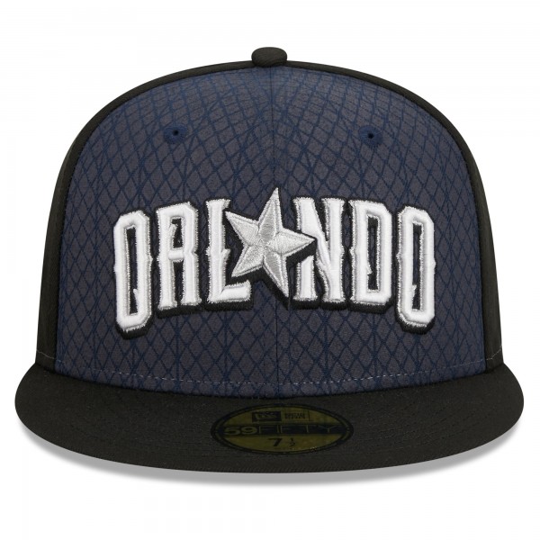 Бейсболка Orlando Magic New Era 2023/24 City Edition 59FIFTY - Navy/Black