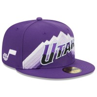 Бейсболка Utah Jazz New Era 2023/24 City Edition 59FIFTY - Purple