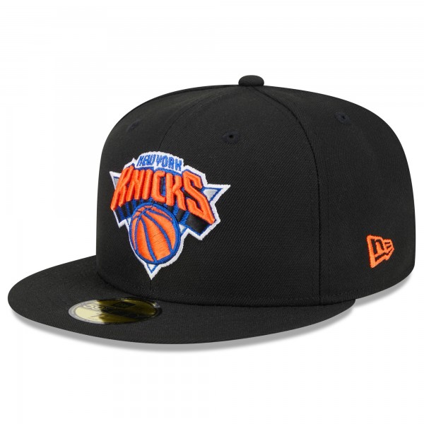 Бейсболка New York Knicks New Era 2023/24 City Edition Alternate 59FIFTY - Black