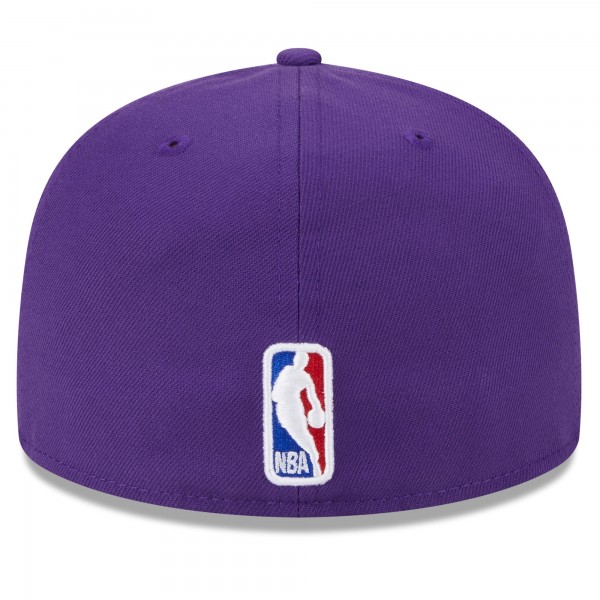 Бейсболка Utah Jazz New Era 2023/24 City Edition Alternate 59FIFTY - Purple