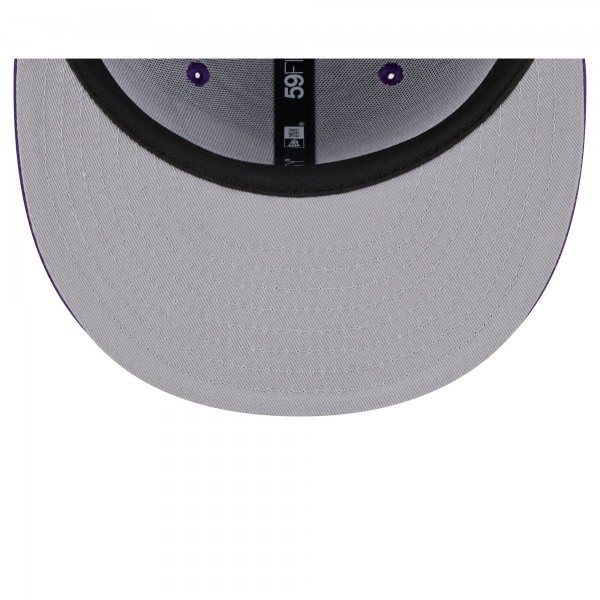 Бейсболка Utah Jazz New Era 2023/24 City Edition Alternate 59FIFTY - Purple