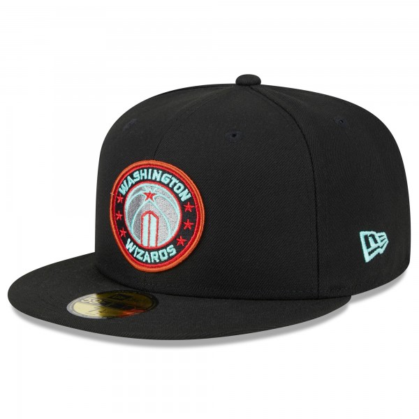 Бейсболка Washington Wizards New Era 2023/24 City Edition Alternate 59FIFTY - Black