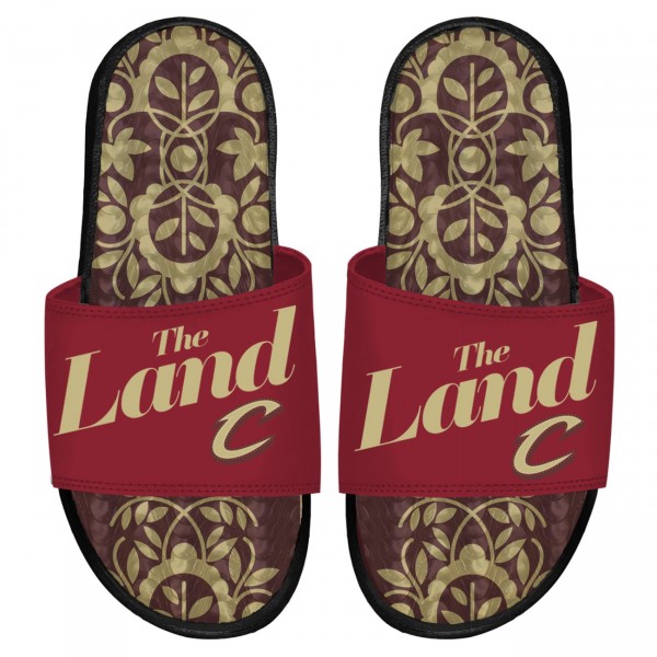 Cleveland Cavaliers ISlide 2023/24 City Edition Gel Slide Sandals - Black