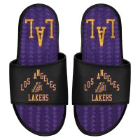 Шлепки Los Angeles Lakers ISlide 2023/24 City Edition Gel - Black