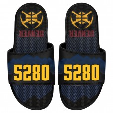 Шлепки Denver Nuggets ISlide 2023/24 City Edition Gel - Black
