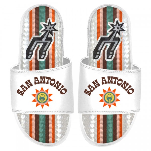 Шлепки San Antonio Spurs ISlide 2023/24 City Edition Gel - White