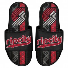 Portland Trail Blazers ISlide 2023/24 City Edition Gel Slide Sandals - Black