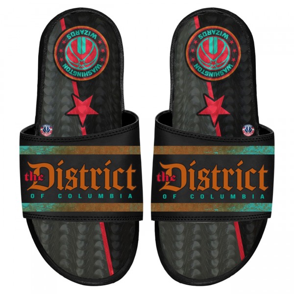 Шлепки Washington Wizards ISlide 2023/24 City Edition Gel - Black