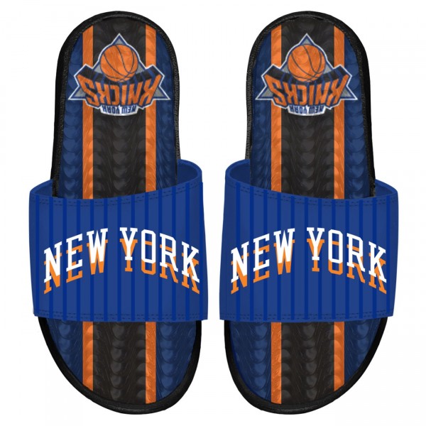 Шлепки New York Knicks ISlide 2023/24 City Edition Gel - Black