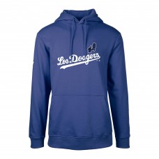 Los Angeles Dodgers Levelwear Royal City Connect Podium Core Logo Pullover Hoodie