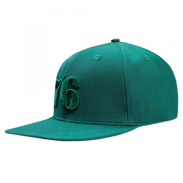 Бейсболка Philadelphia 76ers Pro Standard Tonal Logo - Forest Green