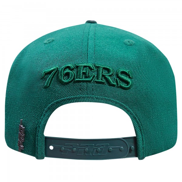 Бейсболка Philadelphia 76ers Pro Standard Tonal Logo - Forest Green