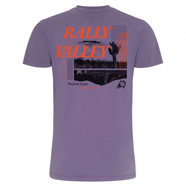 Футболка Phoenix Suns Sportiqe Unisex 2023 NBA Playoffs Rally The Valley Bingham - Purple