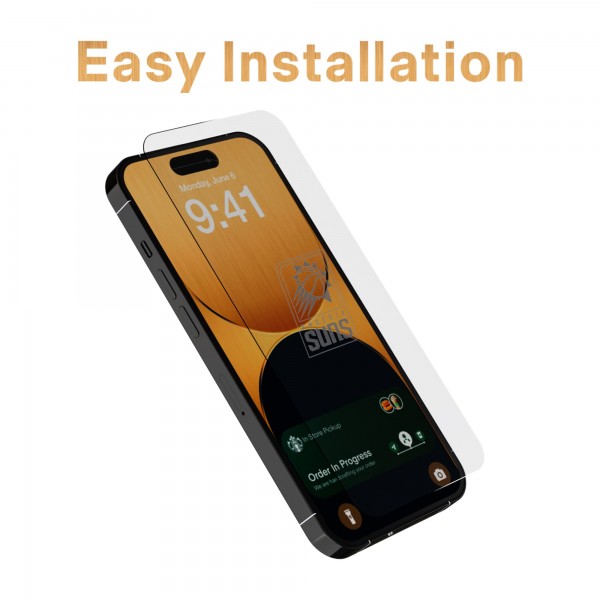 Phoenix Suns Disappearing Logo iPhone Screen Protector