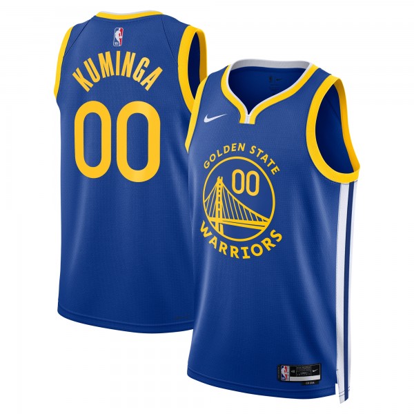 Игровая форма  Jonathan Kuminga Golden State Warriors Nike Unisex 2022/23 Swingman Badge Player - Icon Edition - Royal