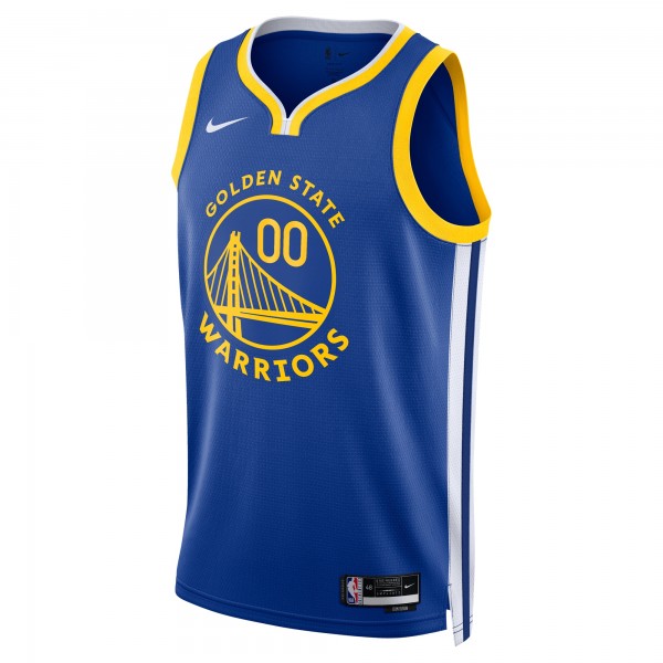 Игровая форма  Jonathan Kuminga Golden State Warriors Nike Unisex 2022/23 Swingman Badge Player - Icon Edition - Royal