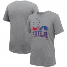Футболка Philadelphia 76ers Stadium Essentials Unisex Hometown - Heather Gray