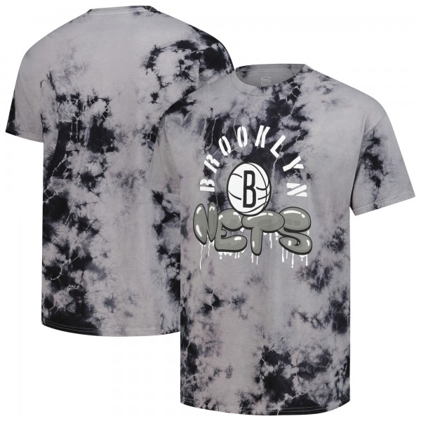 Футболка Unisex Brooklyn Nets Stadium Essentials Charcoal Street Art Dark Crystal Washed