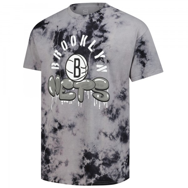 Футболка Unisex Brooklyn Nets Stadium Essentials Charcoal Street Art Dark Crystal Washed