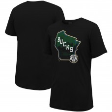 Футболка Milwaukee Bucks Stadium Essentials Unisex City View - Black