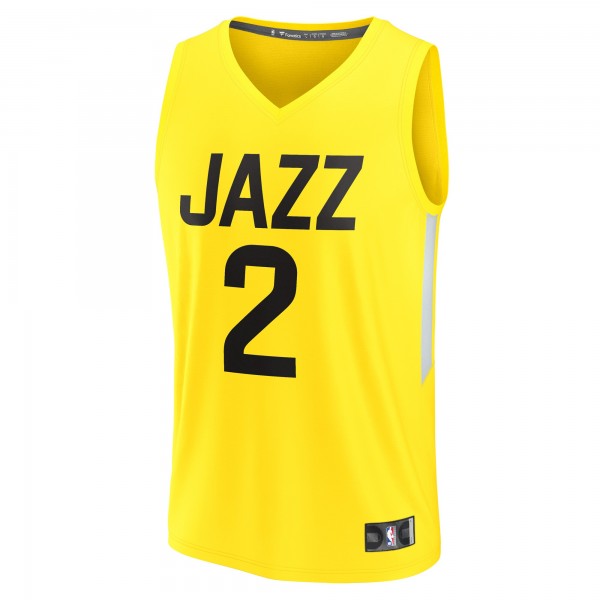 Игровая форма  Collin Sexton Utah Jazz Youth Fast Break Player - Icon Edition - Yellow