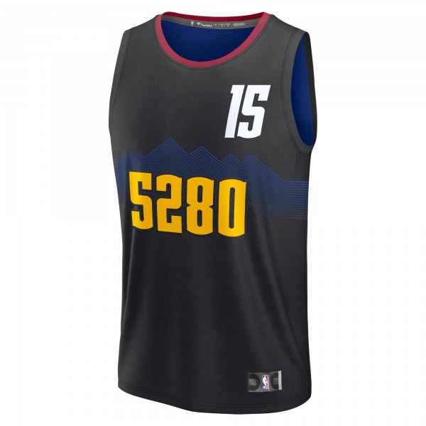 Игровая форма  Nikola Jokic Denver Nuggets Unisex 2023/24 Fast Break - Black - City Edition