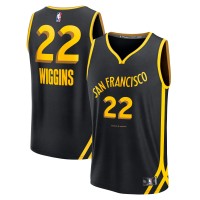 Игровая форма  Andrew Wiggins Golden State Warriors Unisex 2023/24 Fast Break - Black - City Edition