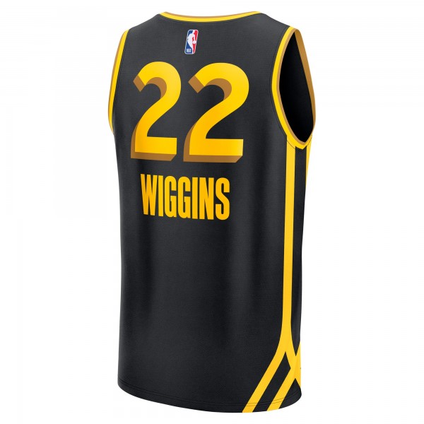 Игровая форма  Andrew Wiggins Golden State Warriors Unisex 2023/24 Fast Break - Black - City Edition