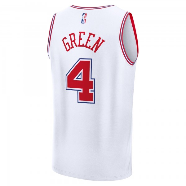 Игровая форма  Jalen Green Houston Rockets Unisex 2023/24 Fast Break - White - City Edition