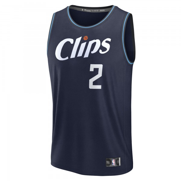 Игровая форма  Kawhi Leonard LA Clippers Unisex 2023/24 Fast Break - Navy - City Edition