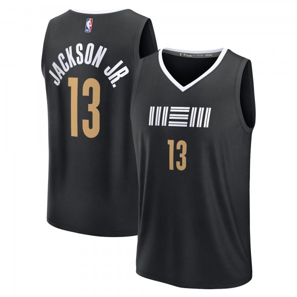 Игровая форма  Jaren Jackson Jr. Memphis Grizzlies Unisex 2023/24 Fast Break - Black - City Edition