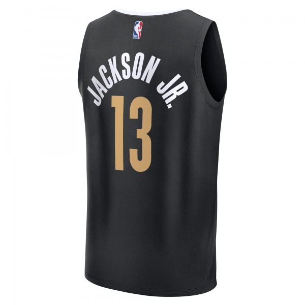 Игровая форма  Jaren Jackson Jr. Memphis Grizzlies Unisex 2023/24 Fast Break - Black - City Edition