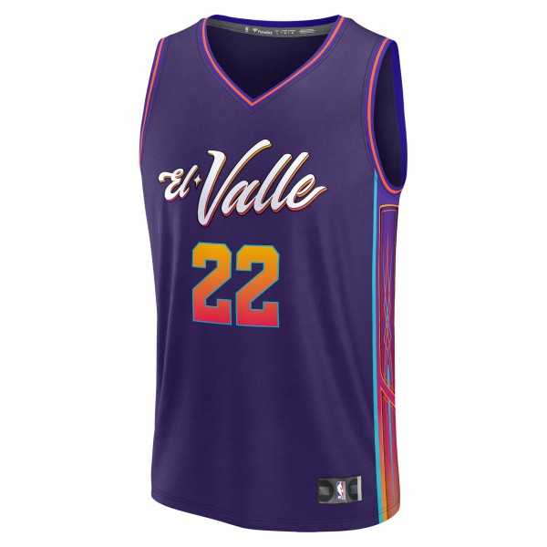 Игровая форма  Deandre Ayton Phoenix Suns Unisex 2023/24 Fast Break - Purple - City Edition