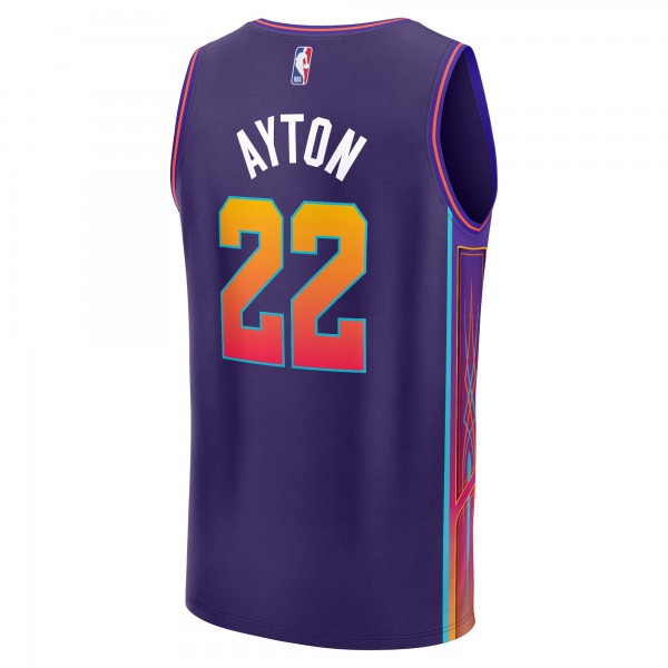 Игровая форма  Deandre Ayton Phoenix Suns Unisex 2023/24 Fast Break - Purple - City Edition