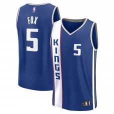 Игровая форма  DeAaron Fox Sacramento Kings Unisex 2023/24 Fast Break - Blue - City Edition