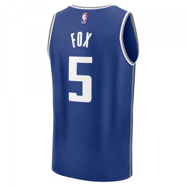 Игровая форма  DeAaron Fox Sacramento Kings Unisex 2023/24 Fast Break - Blue - City Edition